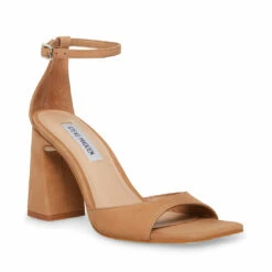 SteveMadden MARGOT CAMEL NUBUCK -Steve Madden | Official Store STEVEMADDEN SHOES MARGOT CAMEL NUBUCK FRONT