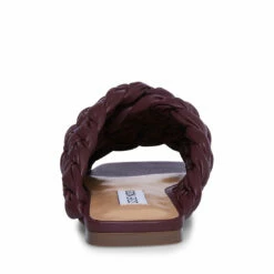 SteveMadden MARINA BURGUNDY -Steve Madden | Official Store STEVEMADDEN SHOES MARINA BURGUNDY BACK