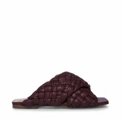 SteveMadden MARINA BURNT ORANGE -Steve Madden | Official Store STEVEMADDEN SHOES MARINA BURGUNDY SIDE
