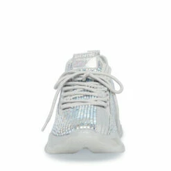 SteveMadden MAXIMA-R DISCO -Steve Madden | Official Store STEVEMADDEN SHOES MAXIMA R SILVER FRONT