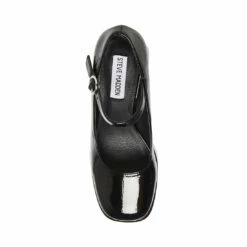 SteveMadden MINGLE BLACK PATENT -Steve Madden | Official Store STEVEMADDEN SHOES MINGLE BLACK PATENT TOP