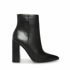 SteveMadden NOTICED BLACK LEATHER -Steve Madden | Official Store STEVEMADDEN SHOES NOTICE BLACK LEATHER SIDE 2