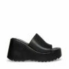 SteveMadden PEPE30 BLACK LEATHER -Steve Madden | Official Store STEVEMADDEN SHOES PEPE30 BLACK LEATHER SIDE