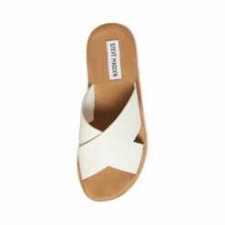 SteveMadden PERCY WHITE LEATHER -Steve Madden | Official Store STEVEMADDEN SHOES PERCY WHITE LEATHER TOP