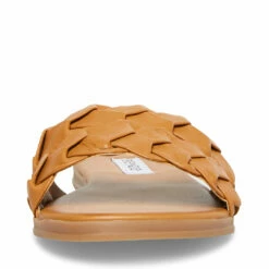 SteveMadden PHRASE TAN LEATHER -Steve Madden | Official Store STEVEMADDEN SHOES PHRASE TAN LEATHER FRONT