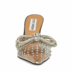 STEVEMADDEN RENAE CLEAR -Steve Madden | Official Store STEVEMADDEN SHOES RENAE SILVER FRONT