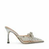 STEVEMADDEN RENAE CLEAR -Steve Madden | Official Store STEVEMADDEN SHOES RENAE SILVER SIDE