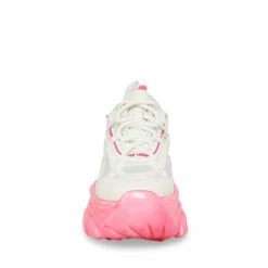SteveMadden REVEL WHITE/PINK -Steve Madden | Official Store STEVEMADDEN SHOES REVEL WHITE PINK FRONT