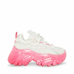 SteveMadden REVEL WHITE/PINK -Steve Madden | Official Store STEVEMADDEN SHOES REVEL WHITE PINK SIDE 2