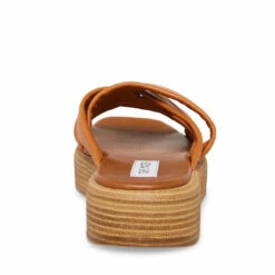SteveMadden SALITA TAN LEATHER -Steve Madden | Official Store STEVEMADDEN SHOES SALITA TAN LEATHER BACK