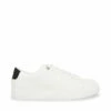 SteveMadden SCOUT WHITE/BLACK -Steve Madden | Official Store STEVEMADDEN SHOES SCOUT WHITE BLACK SIDE
