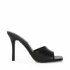 SteveMadden SIGNAL BLACK LEATHER -Steve Madden | Official Store STEVEMADDEN SHOES SIGNAL BLACK LEATHER SIDE 2