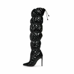 SteveMadden SILHOUETTE BLACK/BLACK -Steve Madden | Official Store STEVEMADDEN SHOES SILHOUETTE BLACK INSIDE