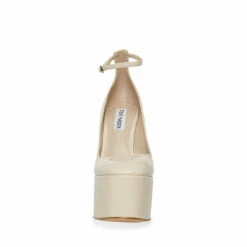 STEVEMADDEN SKYRISE BONE PATENT -Steve Madden | Official Store STEVEMADDEN SHOES SKYRISE BONE PATENT FRONT
