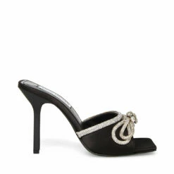 STEVEMADDEN EMBELLISH BLACK SATIN -Steve Madden | Official Store STEVEMADDEN SHOES SMR 2194 BLACK SIDE 83901680 3df8 41d7 bd54 cbfd63c22ae9 1