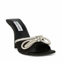 STEVEMADDEN EMBELLISH BLACK SATIN -Steve Madden | Official Store STEVEMADDEN SHOES SMR 2194 BLACK caef9644 15af 49e0 956e 4a4eda5998bf