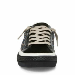 SteveMadden EMBARK BLACK GLITTER 10 SteveMadden EMBARK BLACK GLITTER -Steve Madden | Official Store STEVEMADDEN SHOES SWEET BLACK MULTI FRONT