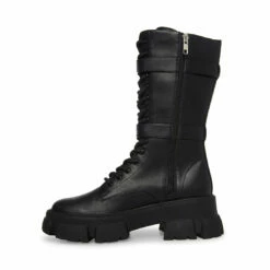 SteveMadden THORPE BLACK -Steve Madden | Official Store STEVEMADDEN SHOES THORPE BLACK INSIDE