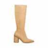 SteveMadden TOVE TAN NUBUCK -Steve Madden | Official Store STEVEMADDEN SHOES TOVE TAN NUBUCK SIDE 1