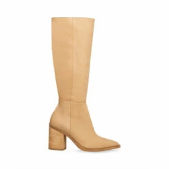 SteveMadden TOVE TAN NUBUCK -Steve Madden | Official Store STEVEMADDEN SHOES TOVE TAN NUBUCK SIDE 2