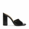 SteveMadden TRENDY BLACK LEATHER -Steve Madden | Official Store STEVEMADDEN SHOES TRENDY BLACK LEATHER SIDE 1