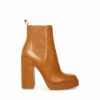 SteveMadden TRIPLE COGNAC LEATHER -Steve Madden | Official Store STEVEMADDEN SHOES TRIPLE COGNAC LEATHER SIDE 1