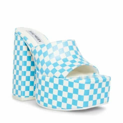 SteveMadden TRIXIE BLUE/WHITE -Steve Madden | Official Store STEVEMADDEN SHOES TRIXIE BLUE WHITE