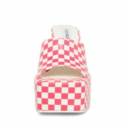 SteveMadden TRIXIE PINK/WHITE -Steve Madden | Official Store STEVEMADDEN SHOES TRIXIE PINK WHITE FRONT