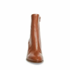 SteveMadden TRUDY COGNAC LEATHER -Steve Madden | Official Store STEVEMADDEN SHOES TRUDY COGNAC LEATHER FRONT