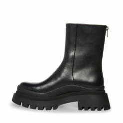 SteveMadden TURF BLACK LEATHER 11 SteveMadden TURF BLACK LEATHER -Steve Madden | Official Store STEVEMADDEN SHOES TURF BLACK LEATHER INSIDE