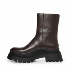 SteveMadden TURF BROWN LEATHER -Steve Madden | Official Store STEVEMADDEN SHOES TURF BROWN LEATHER INSIDE