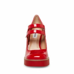 SteveMadden TWICE RED PATENT 19 SteveMadden TWICE RED PATENT -Steve Madden | Official Store STEVEMADDEN SHOES TWICE RED FRONT