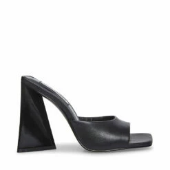 SteveMadden TWISTS BONE LEATHER -Steve Madden | Official Store STEVEMADDEN SHOES TWISTS BLACK LEATHER3 2