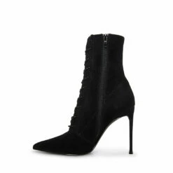 SteveMadden VALENCY BLACK SUEDE -Steve Madden | Official Store STEVEMADDEN SHOES VALENCY BLACK SUEDE INSIDE