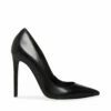 STEVEMADDEN VALENTINA BLACK LEATHER -Steve Madden | Official Store STEVEMADDEN SHOES VALENTINA BLACK LEATHER SIDE