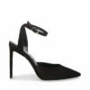 SteveMadden VASE BLACK NUBUCK -Steve Madden | Official Store STEVEMADDEN SHOES VASE BLACK NUBUCK SIDE 2