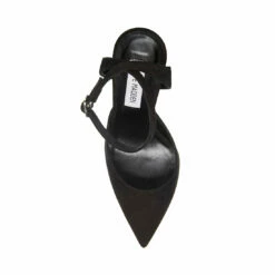 SteveMadden VASE BLACK NUBUCK -Steve Madden | Official Store STEVEMADDEN SHOES VASE BLACK NUBUCK TOP