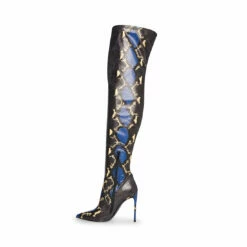 SteveMadden VAVA BLUE SNAKE -Steve Madden | Official Store STEVEMADDEN SHOES VAVA BLUE MULTI INSIDE