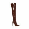 SteveMadden VAVA BROWN PATENT 1 SteveMadden VAVA BROWN PATENT -Steve Madden | Official Store STEVEMADDEN SHOES VAVA BROWN PATENT SIDE 3