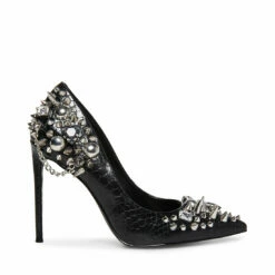 SteveMadden VERONICKA CLEAR -Steve Madden | Official Store STEVEMADDEN SHOES VERONICKA BLACK MULTI SIDE 2