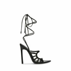 SteveMadden WHITNEY BLACK SNAKE -Steve Madden | Official Store STEVEMADDEN SHOES WHITNEY BLACK SNAKE SIDE 2