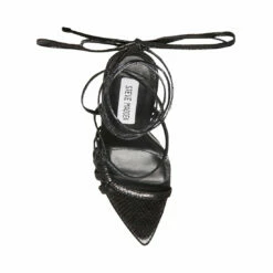 SteveMadden WHITNEY BLACK SNAKE -Steve Madden | Official Store STEVEMADDEN SHOES WHITNEY BLACK SNAKE TOP