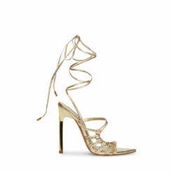SteveMadden WHITNEY GOLD SNAKE