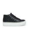 SteveMadden GRYPHON-Q BLACK -Steve Madden | Official Store STEVEMADDEN SHOE GRYPHON Q BLACK SIDE 1