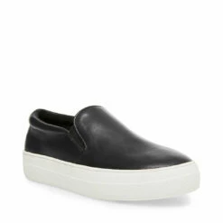 SteveMadden GILLS BLACK LEATHER -Steve Madden | Official Store STEVEMADDEN SNEAKERS GILLS BLACK LEATHER