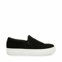SteveMadden GILLS GREY SUEDE -Steve Madden | Official Store STEVEMADDEN SNEAKERS GILLS BLACK SUEDE SIDE 1