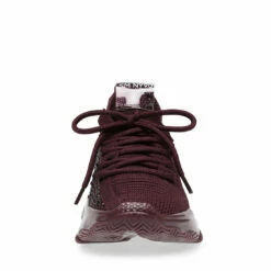 SteveMadden MAXIMA BURGUNDY MULTI -Steve Madden | Official Store STEVEMADDEN SNEAKERS MAXIMA BURGUNDY FRONT