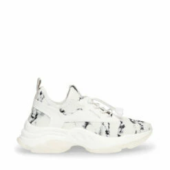 SteveMadden MYLES WHITE -Steve Madden | Official Store STEVEMADDEN SNEAKERS MYLES MARBLE SIDE