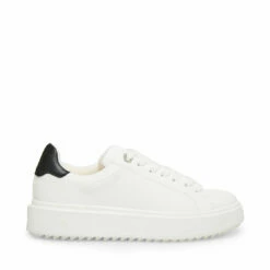 SteveMadden CATCHER GREEN SNAKE -Steve Madden | Official Store STEVEMADDEN SNEAKER CHARLIE WHITE BLACK SIDE 4