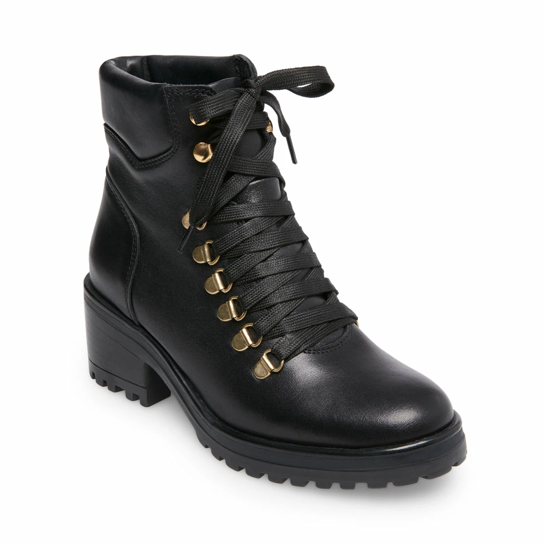 SteveMadden GALWAY BLACK LEATHER 4 SteveMadden GALWAY BLACK LEATHER - Image 2